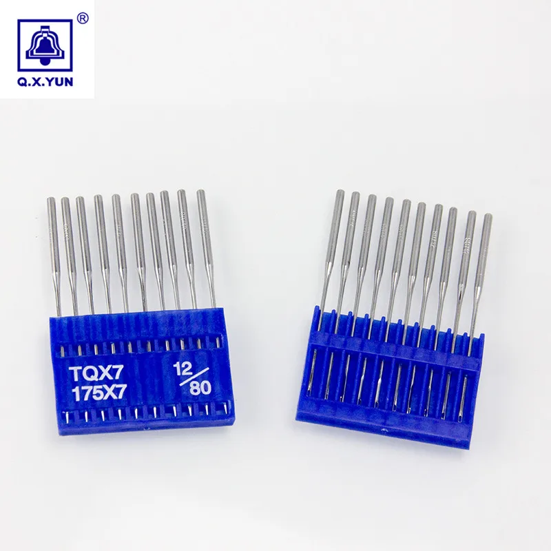 100pcs TQX7 TQ7 175X7  80/12# QXYUN sewing needles accessory for  industrial sewing machine