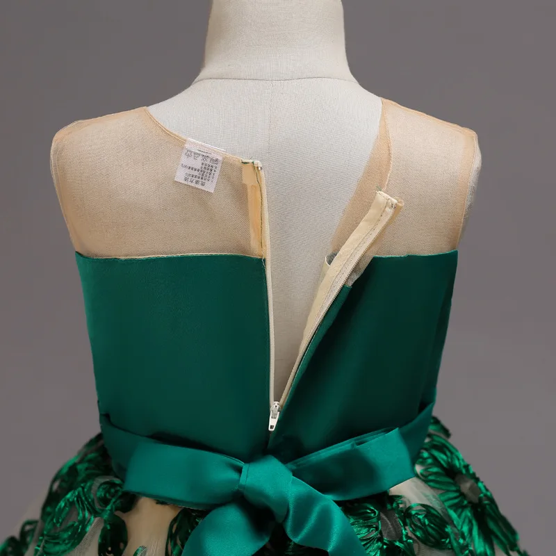 어린이 어린이 크리스마스 Vestidos 제복 공주 파티 드레스 의류 아기 소녀 결혼식 꽃 드레스 아기 소녀 옷 드레스