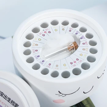 Hars Meisje Jongen Tandvorm Ontwerp Tand Opbergdoos Voor Pasgeboren Bladverliezende Tand Opbergdoos Organizer Melk Tanden Voor Baby z746