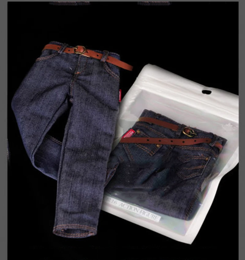 1/6 Scale Classic Denim Trousers Male Clothes Man Jeans Pants fit 12 Inches Muscular Men Body Action Figure Accessories