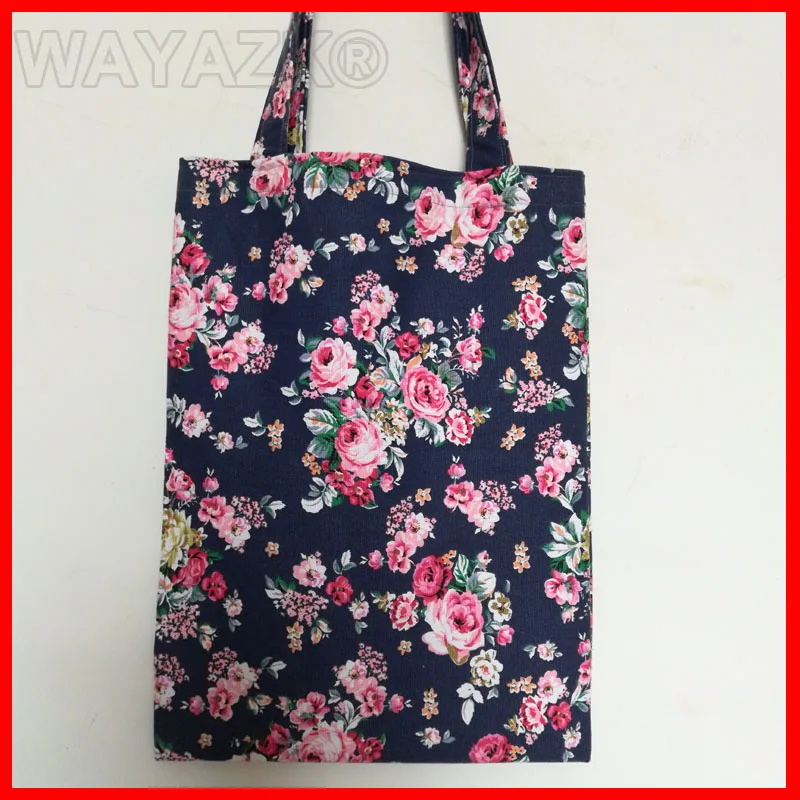 500 Pieces Personalize Digital Printed Canvas Tote Bag for Women