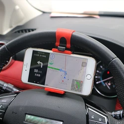 Car Steering Wheel Mobile Phone Stand Socket For Kia Rio K2 K3 Ceed Sportage 3 sorento cerato armrest picanto soul optima