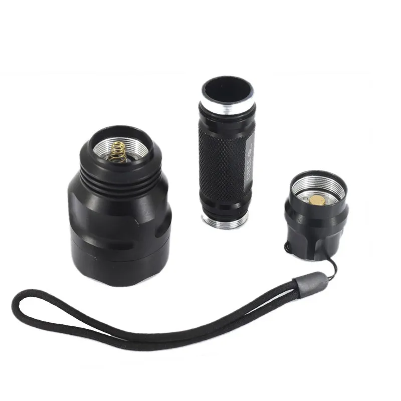 Set Tactical Flashlight White/Green/Red CREE T6 led Hunting Rifle torch lighting+Pressure Switch Mount Hunting Rifle Gun Lamp