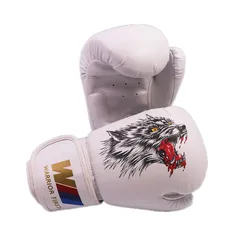 ProfessionalKids Boxing Gloves super fiber Muay Thai Guantes De Boxeo Free Fight mma Sandbag Training Glove  5 Colors