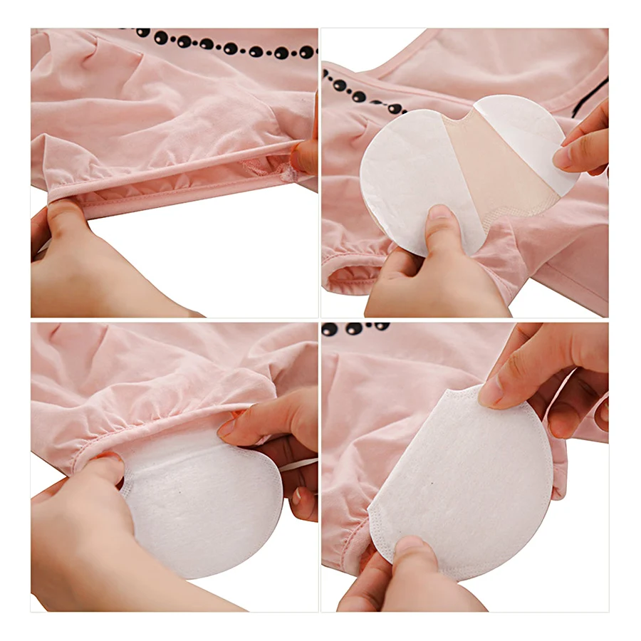 LAIKOU Brand Underarm Sweat Pads Summer Underarm Deodorants Stickers Dress Clothing Shield Sweat Perspiration Pads que  Woman