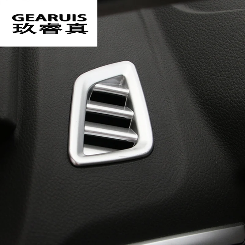 2 шт./компл. Приборная панель автомобиля воздушная Рамка для украшения выходного отверстия Стайлинг автомобиля крышка для BMW 1 серии седан 118i 120i f52 модифицированные аксессуары