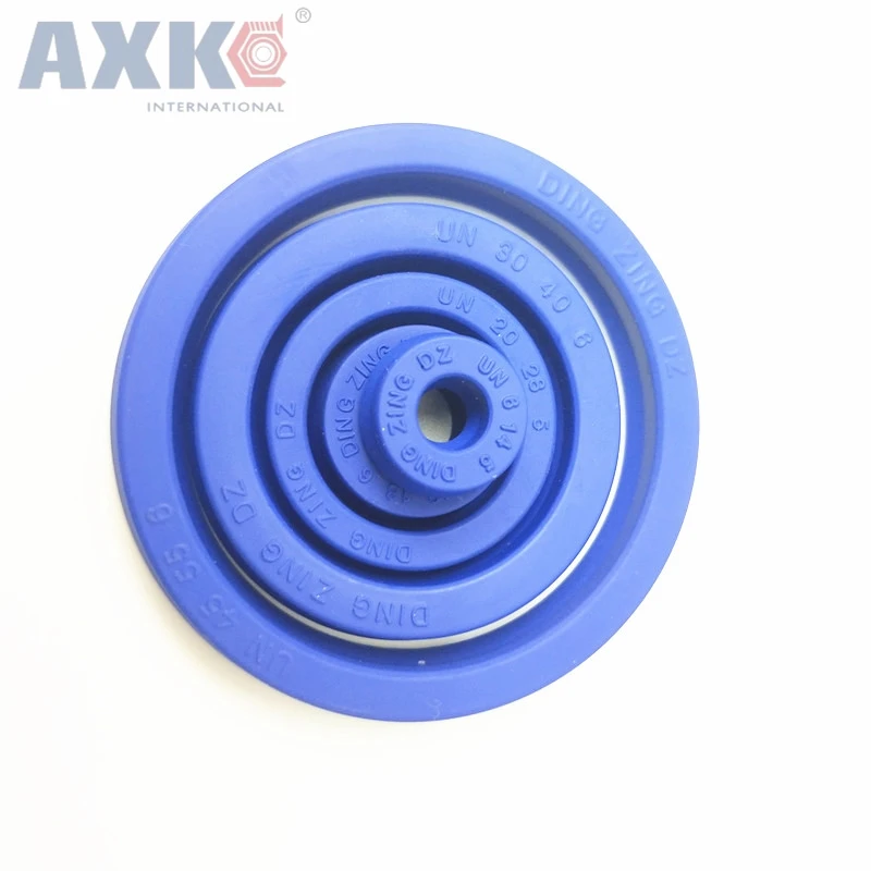 AXK  IUH 65X78X10  NBR RUBBER GASKET / UN 25X33X5.7 / UR 55X66X7.3  PU  U Cup seal  Hydraulic  seal Polyurethane (PU) U Ring