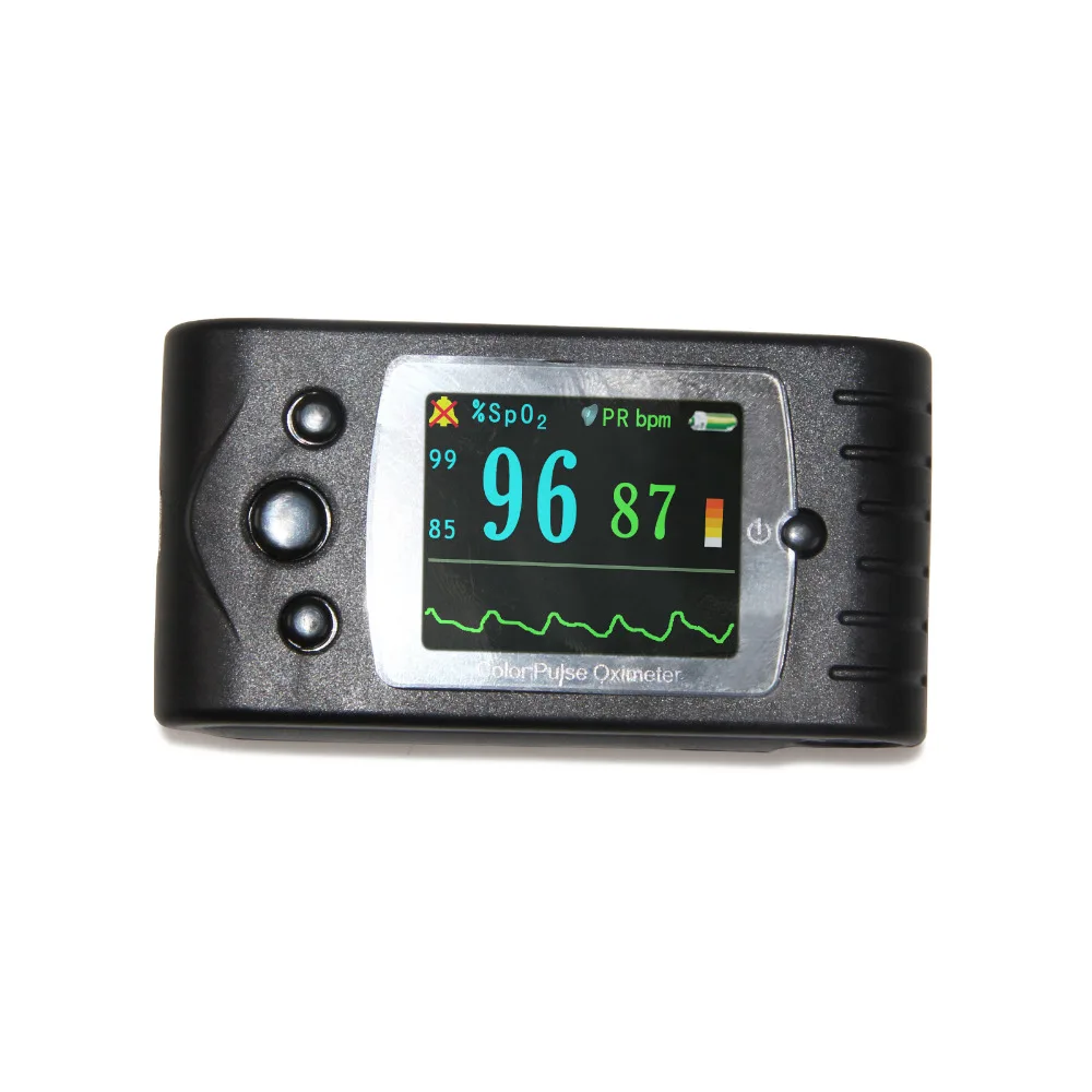 FDA CMS60C Finger Blood Oxygen SPO2 Monitor TFT LCD+SW OLED Pulse Oximeter chargeable battery,adult spo2 sensor CONTEC