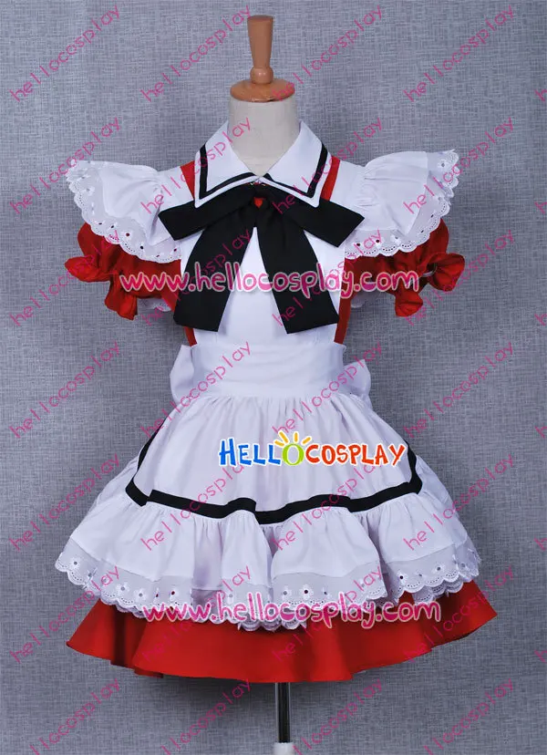 

Kawaii Red Lolita Dress H008