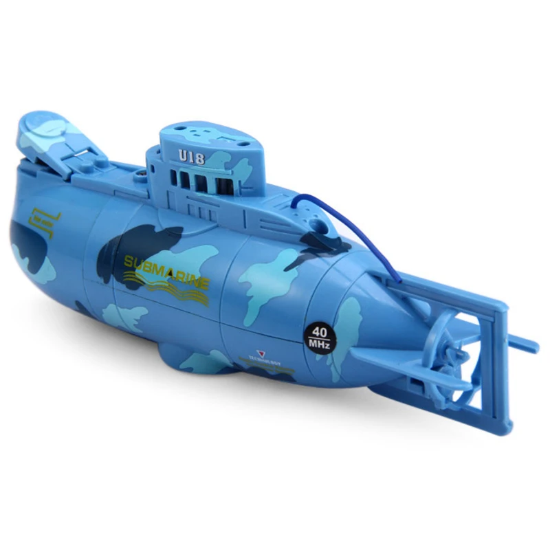 EBOYU Create Toys 3311 RC Submarine 6CH Speed Radio Remote Control Submarine Electric Mini RC Boat Kids Children Gift Toy