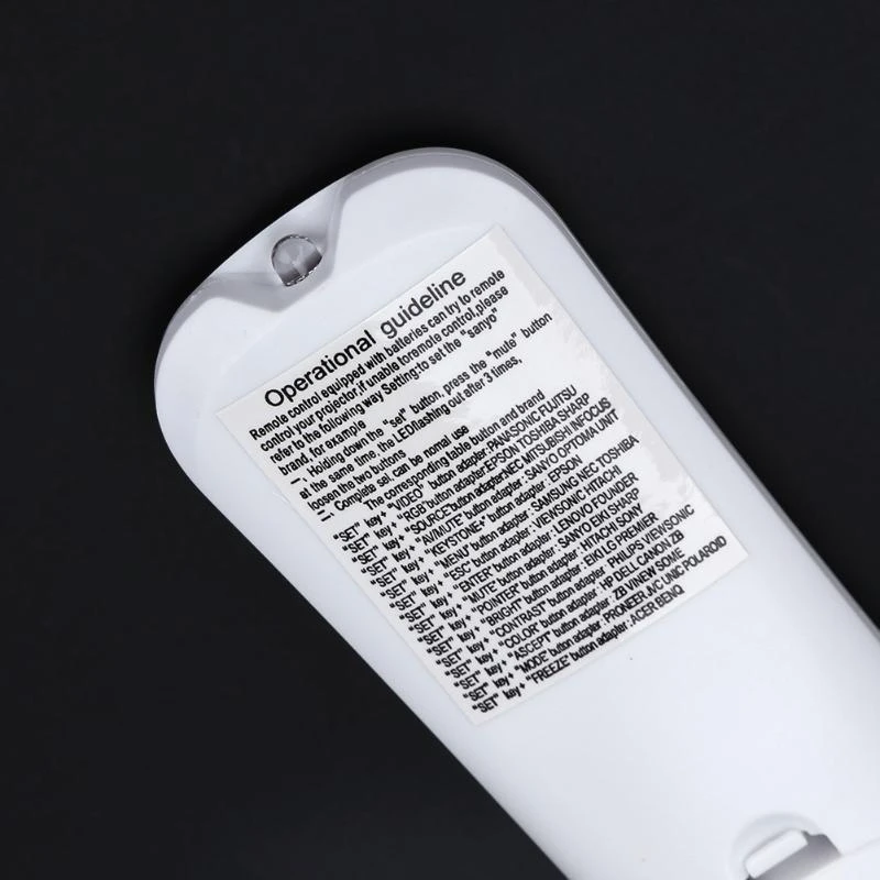 جهاز التحكم عن بعد العالمي لإبسون INFOCUS سوني BENQ أيسر سانيو NEC فيوسونيك هيتاشي سامسونج توشيبا شارب أجهزة العرض