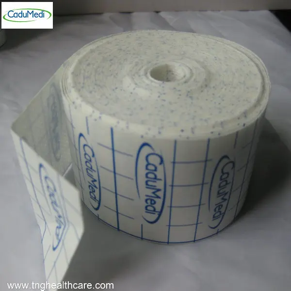 10rolls 5*10cm non-woven adhesive tape fabric tape health Nonwoven wound dressing  no residue fabrics dressing