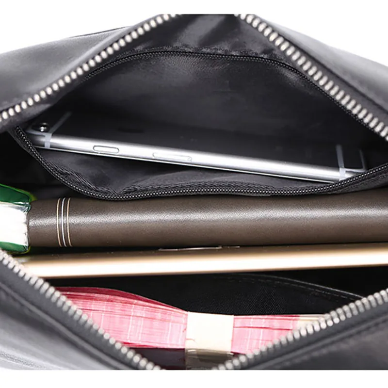 AETOO Handbag male genuine leather retro large day clutch men\'s head cowhide business clutch men mobile phone bag