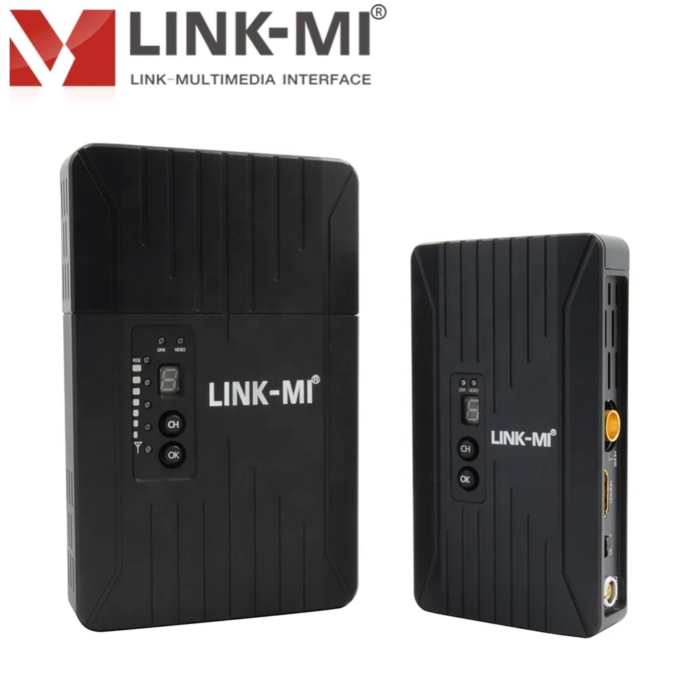 Transmissor de vídeo sem fio LINK-MI wx150 150m hdmi/sdi, extensor de receptor e receptor sem fio
