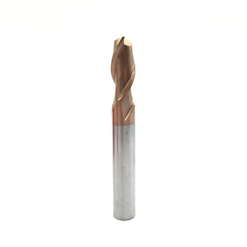 End Mill 10 mét dài 75 mét 100 mét 2 Flute HRC60 Rắn Carbide Xoắn Ốc Phẳng Nhà Máy Cuối Cùng Khía Profiling mặt Phay Cutter đối với Thép