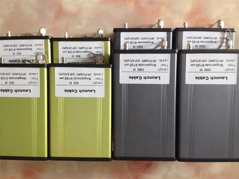 صندوق إطلاق كابل الألياف العاري ، مزيل المنطقة الميتة ، ELINK ، FC ، SC ، ST ، LC ، UPC ، APC ، SM ، 9 ، 125um ، 1550 نانومتر ، حاوية معدنية