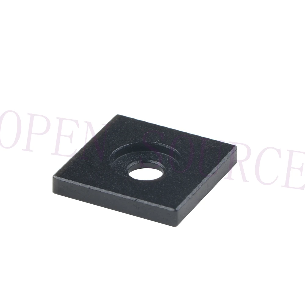 10pcs 3D Printer Openbuilds black anodized aluminum end cap for 2020 2040 2060 2080 20100 Aluminum profile extrusions