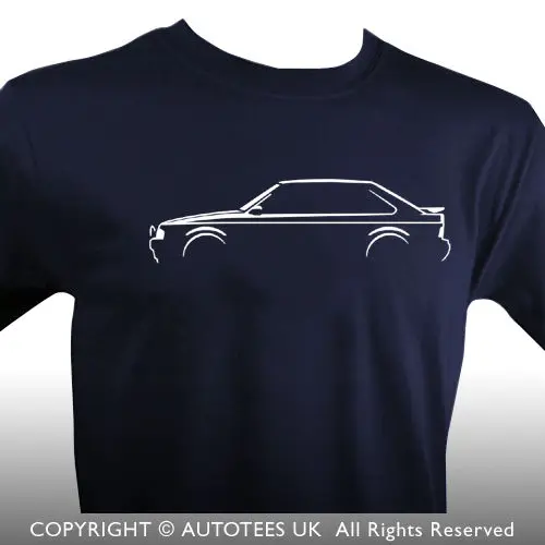 2019 Hot Sale 100% cotton America ESCORT RS TURBO XR3i MK 4 INSPIRED CLASSIC CAR T-SHIRT Tee shirt