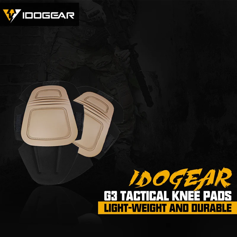 IDOGEAR  G3 Protective Pads DP Style Knee Pads Set for Combat pants Tactical Gear Equipments