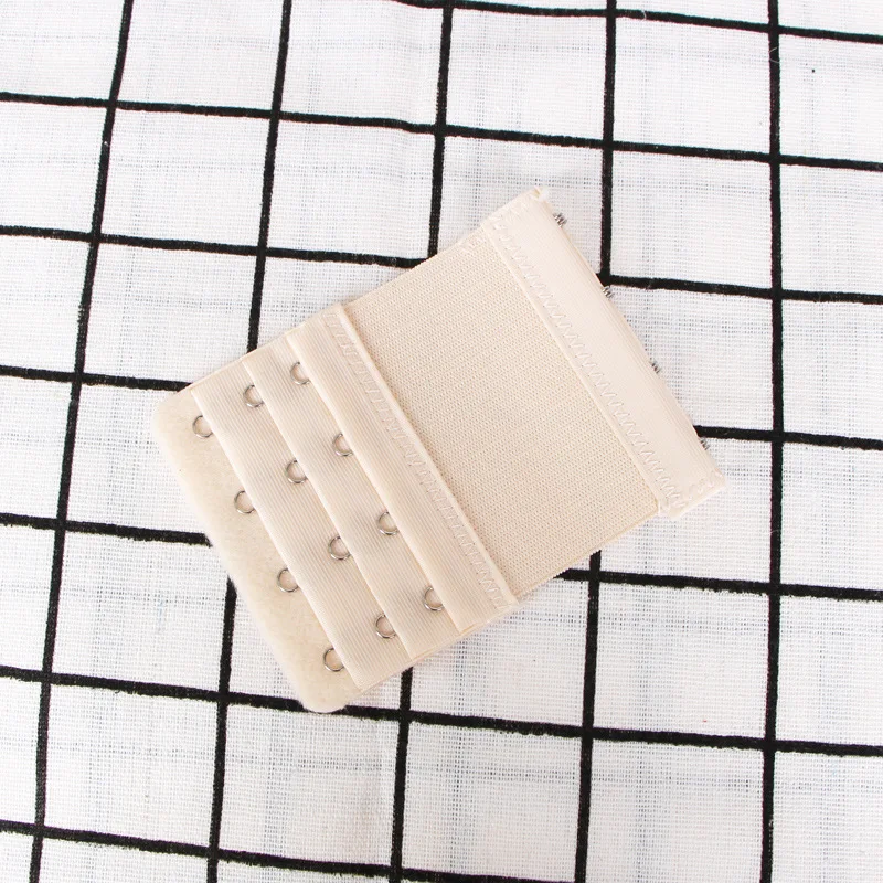 1PC Bra Extenders Strap Buckle Extension 3 Rows 4 Hooks Clasp Straps Bra Strap Extender Sewing Tool Intimates Accessories