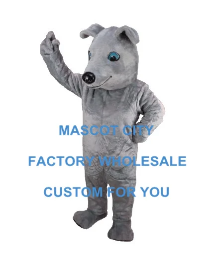 

Best Price Greyhound Mascot Adult Size Cartoon Character Mascotte Outfit Suit Fancy Dress Carnival Party Cosply SW746