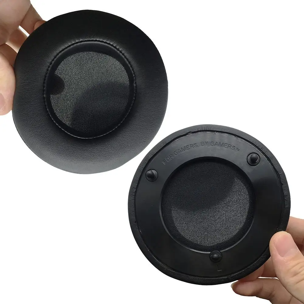 Whiyo 1 Pair of Ear Pads for Razer ManO'War 7.1 Headphones Cushion Cover Earpads Replacement Cups