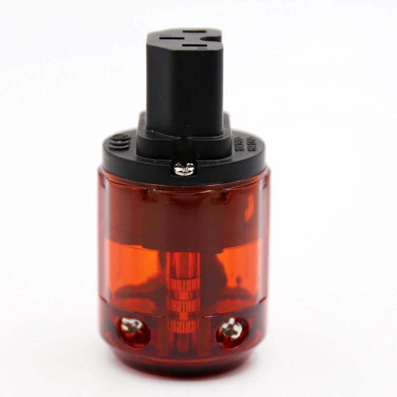 2 шт., разъем IEC с медным покрытием C-046 переменного тока