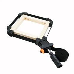 Multifunction blet Clamp Woodworking Adjustable Band  Polygonal clip 90 Degree Right Angle fixing wood working tools Clamps