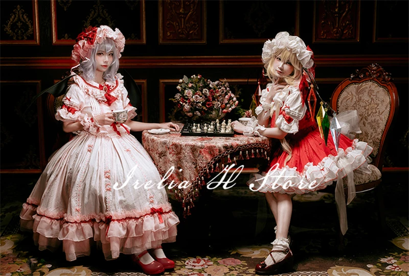 {stock}Irelia H Store Remilia Touhou Project cosplay Remilia Scarlet cosplay costume dress female Limited Edition image 2
