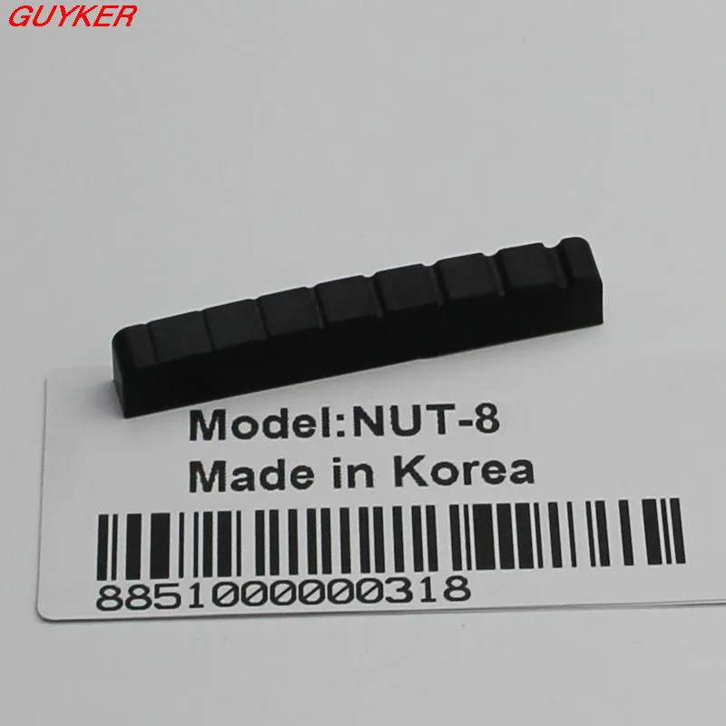 1 pcs of New Electric Guitar Black Nuts Plastic Nut-8