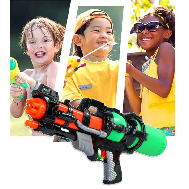 

Soaker Sprayer Pump Action Squirt Water Gun Pistols Outdoor Beach Garden Toys