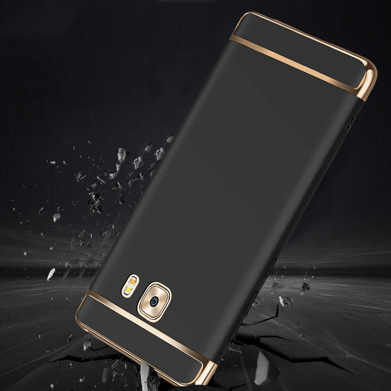 3 in 1 Hybrid brushed Frosted Protective hard Plating Case for Samsung Galaxy C5 C5pro C7 C9pro J3Pro G313 G530 Battery Housing