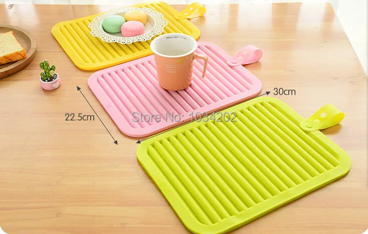 Free Shipping 120pcs/lot Placemat dining table mat bowl pad coasters waterproof table pad slip-resistant pad