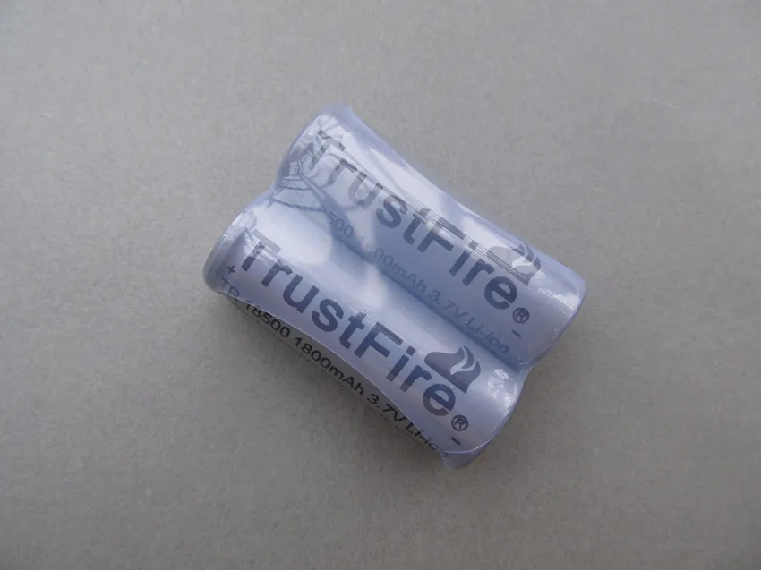 

2pcs/lot TrustFire TR 18500 3.7V 1800mAh Battery Rechargeable Lithium Batteries Cell For Flashlights Torches Cameras