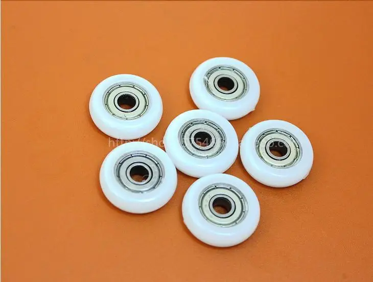 

10pcs/lot size6x30x8 626zz POM Bearing shower room sliding door pulley shower room pulley