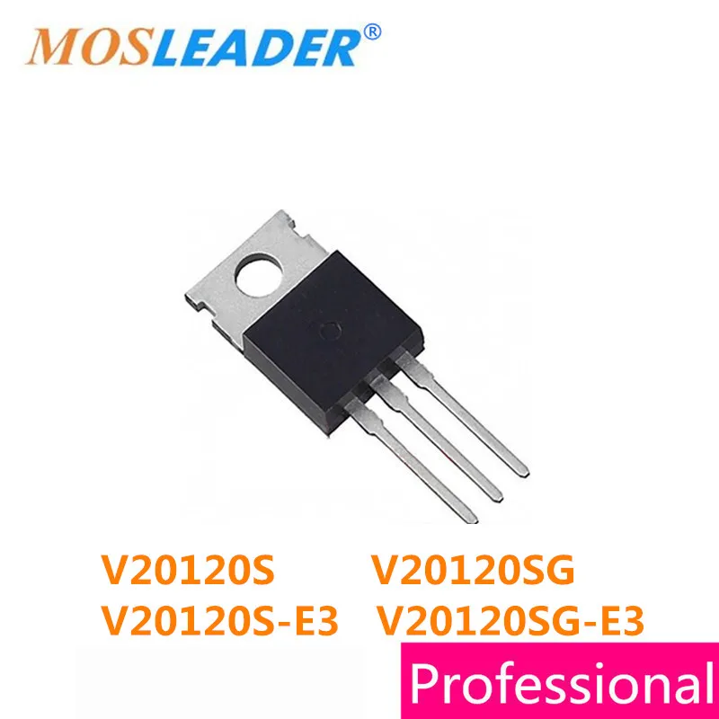 

Mosleader 50 шт TO220 V20120S V20120SG V20120S-E3 V20120 V20120SG-E3 V20120G-E высокое качество