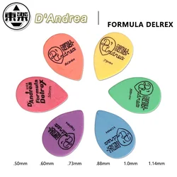 D'andrea Formula Delrex D358 Small Teardrop Shape Guitar Pick Plectrum Mediator, Made in USA