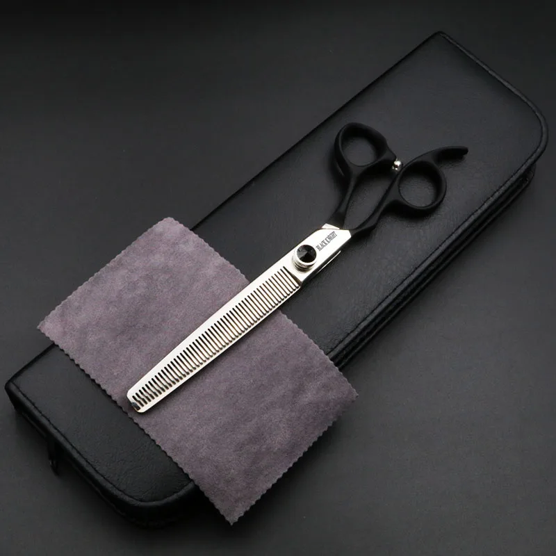 7\'\' Left Hand High-Class Hairdressing Scissors 440C 62HRC Dogs Cats Pets Thinning Shears Hair Scissors