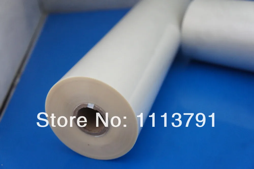 2 pcs/lot 1 inch  bopp film laminating film Transparent film  Laminating  Roll  Film ,  for   A3 Laminator