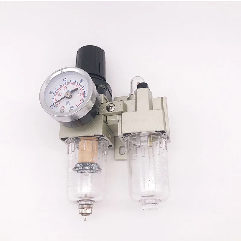 Pneumatic frl unit AC2010-02/01 1/4 1/8 AC2010-02D Manual drain SMC type air treatment air filter pressure regulator lubricator