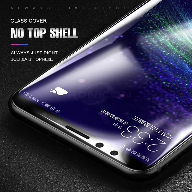 Screen Tempered Glass on the For Huawei Honor 10 8x Max Protective Glass Cover For Huawei Honor 7a 8x 8 9 Lite Protector Glass