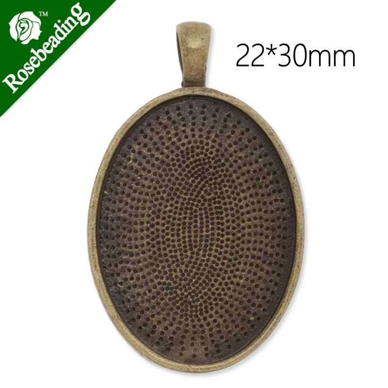 22x30mm Antique Bronze Plated blanks for pendant,cuff pendant blank,pendant bezel,zinc alloy,Sold 20pcs/lot-C3754