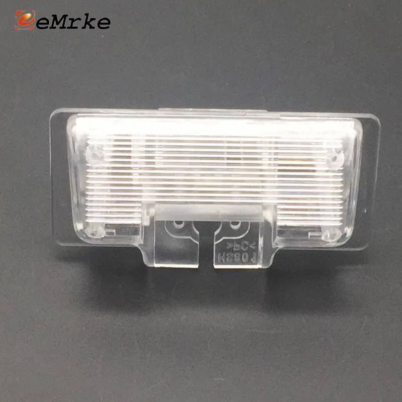 EEMRKE DIY Car Rear Camera Bracket License Plate Lights Housing for Nissan Teana J31 J32 L33R Altima L33 Almera G15 Sentra B17