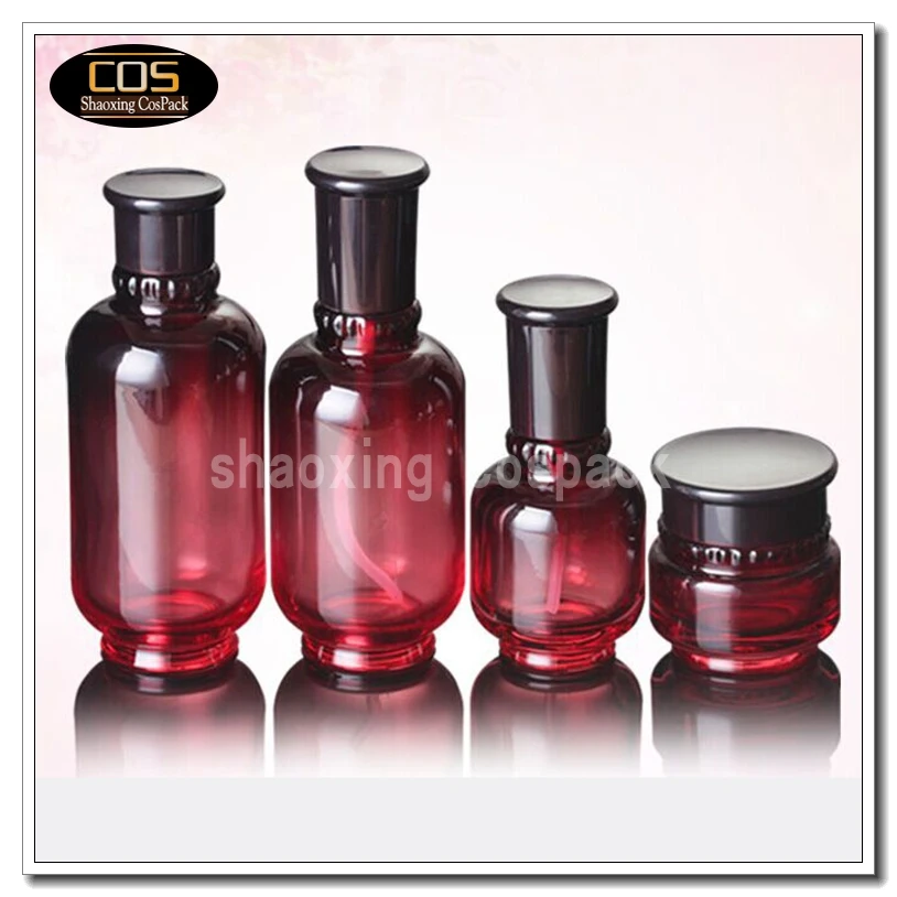 100pcs LGX22 180ml empty glass toner bottles, cosmetic glass packaging for toner, 180ml luxury empty glass cosmetic bottles