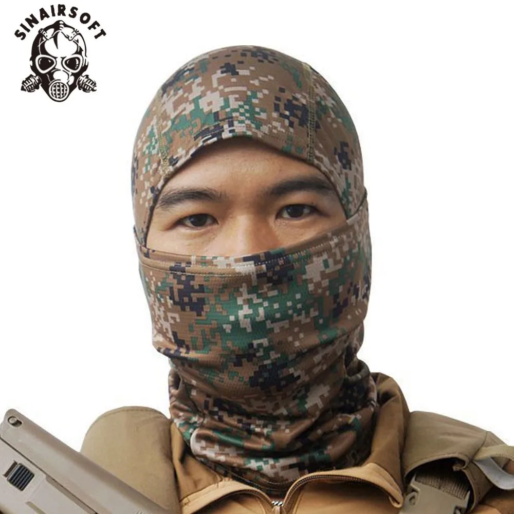 

Camouflage Neck Motorcycle Face Mask Winter Breathable Warm Full Face Shield Moto Biker Cycling Tactical Helmet Masks Balaclava