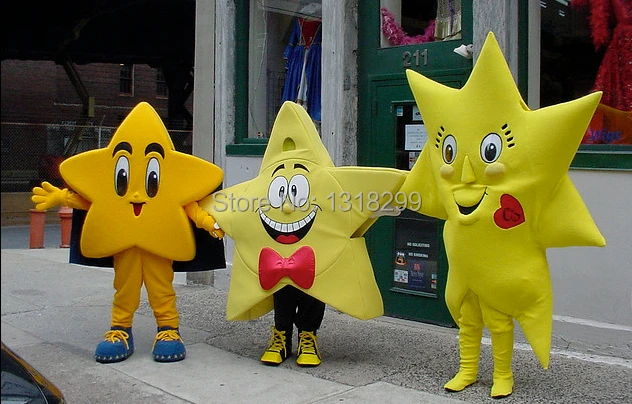 mascot Super Star mascot costume fancy dress custom fancy costume cosplay theme mascotte carnival costume kits