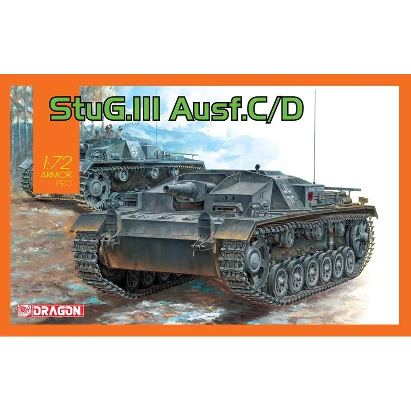 

DRAGON 7553 1/72 StuG.III Ausf.C/D - Scale Model Kit