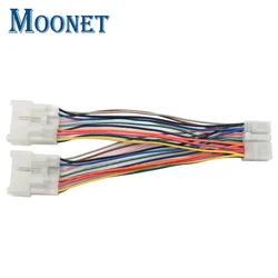 Moonet (5+7) Car CD MP3 Player Splitter/Y cable Retention Y Harness Cable Fit for Toyota (5+7) connector   QX995