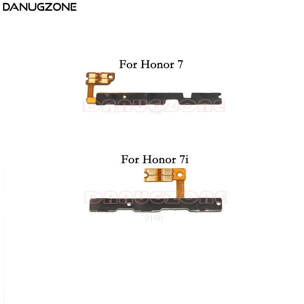 Power Button Switch Volume Button Mute On / Off Flex Cable For Huawei Honor 7 7i