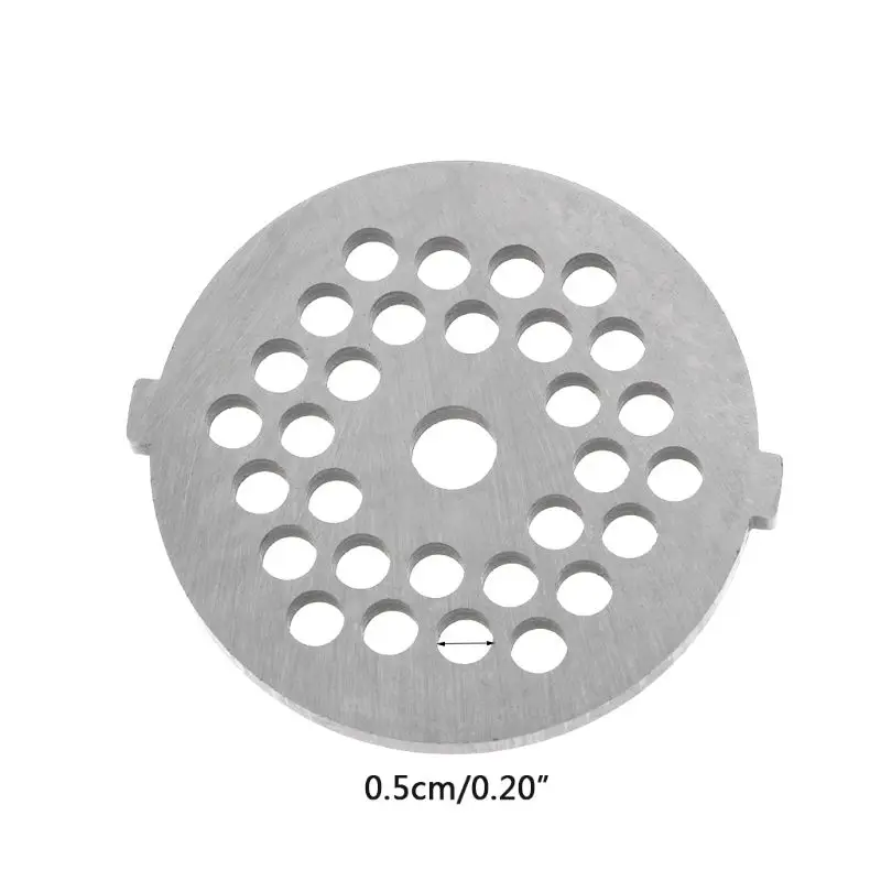 5mm hole Grinder Plate Net Knife Grinder Parts stainless Steel Hole Plate